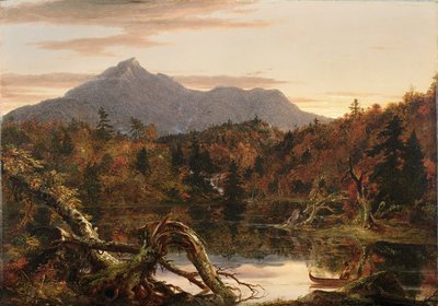 Autumn Twilight, View of Corway Peak, 1834 by Thomas Cole